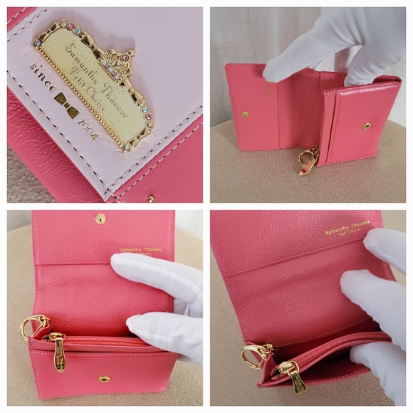 Samantha Thavasa Pink and Gold Wallet - Picture 5 of 9